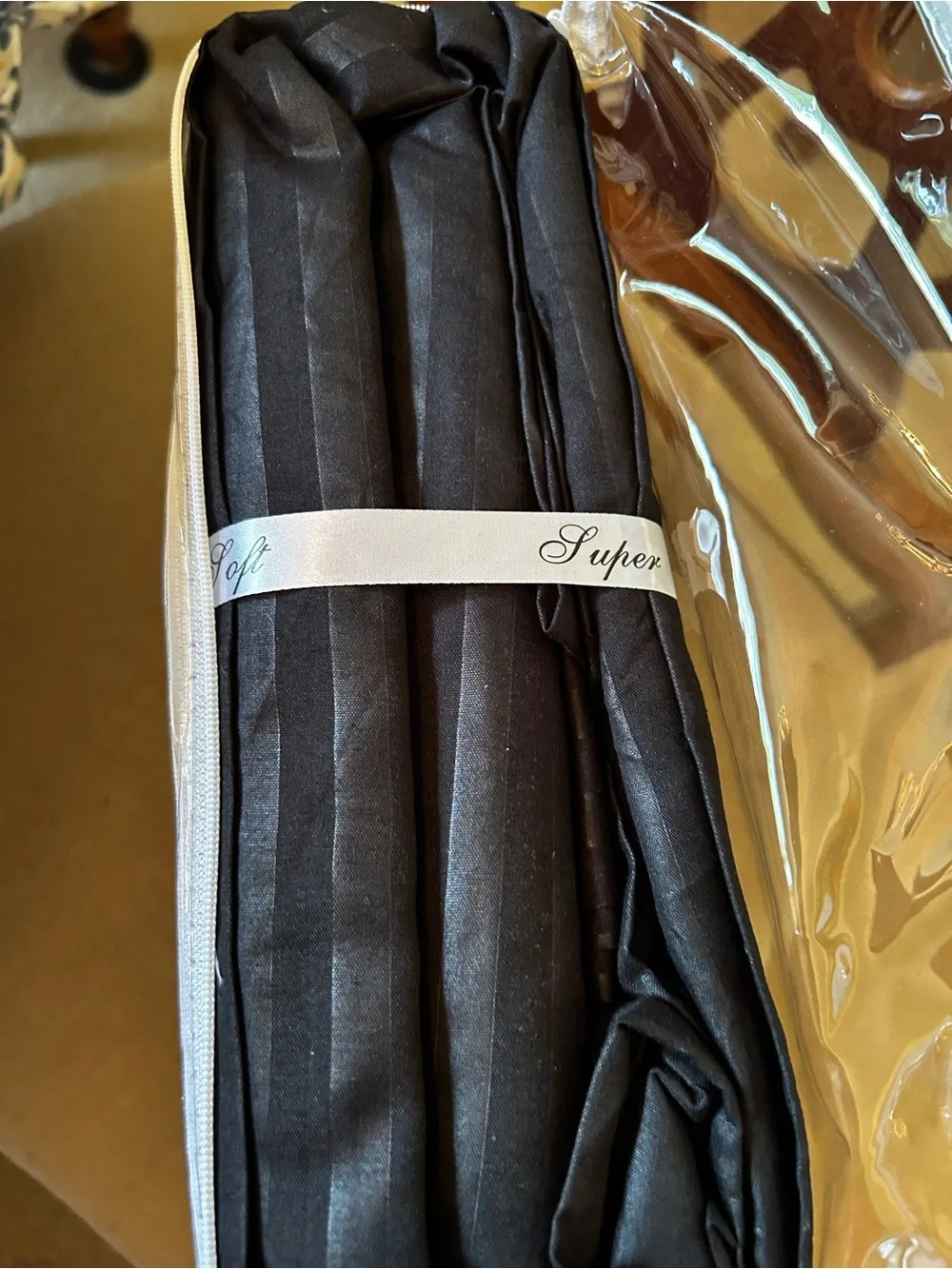 Allure Queen Sheet Set Black Bamboo World 3000 4 Pc Deep Pocket